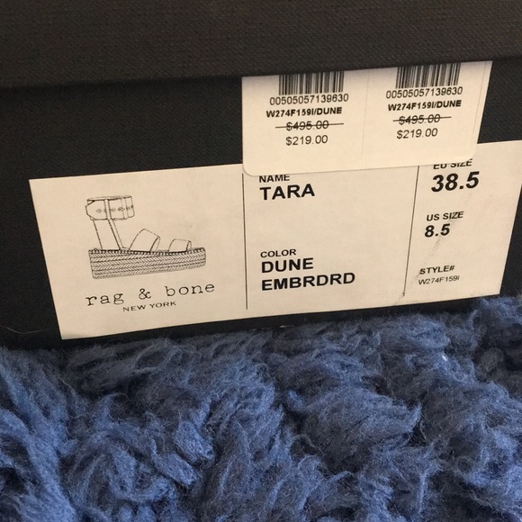 Tara Rag and Bone Sandals NWT - Picture 5 of 8